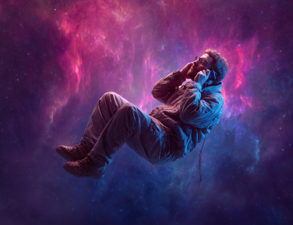 man on phone in space customer feedback